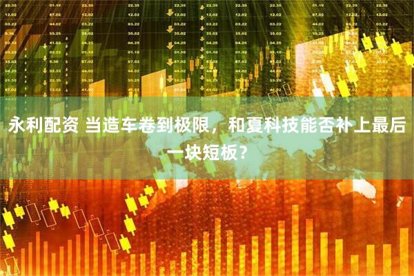 永利配资 当造车卷到极限，和夏科技能否补上最后一块短板？