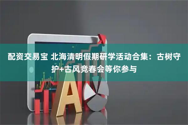 配资交易宝 北海清明假期研学活动合集：古树守护+古风竞春会等你参与
